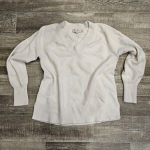 LOFT White Sweater